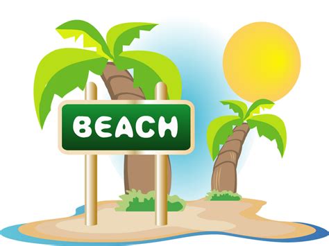 Vacances Dété Plage Png Tube Beach Clipart Vacation