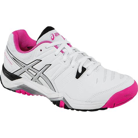 Asics Gel Challenger 10 Womens Tennis Shoe Whitepinkblack