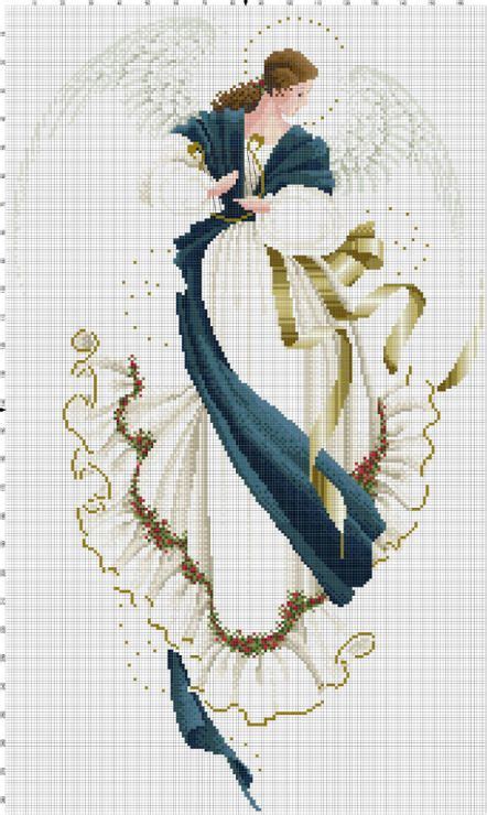 1 Angel 15 Cnekane Cross Stitch Fairy Cross Stitch Designs