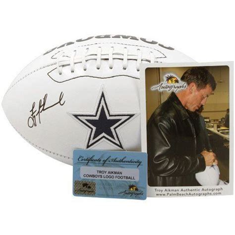 Nfl Dallas Cowboys Official Full Size Autograph Football By Football