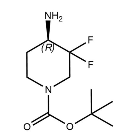 R Tert Butyl 4 Amino 3 3 Difluoropiperidine 1 Carboxylate CAS