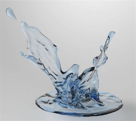 Water Splash 3d Model Cgtrader