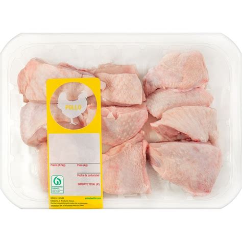 Comprar Medio Pollo Troceado Peso Aproximado Bandeja 700 G