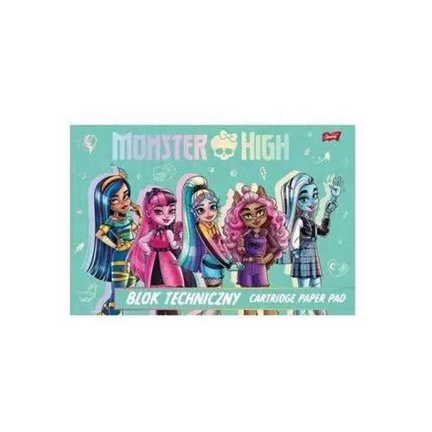 Blok Techniczny A K Monster High Szt Od Z Opinie Ceny