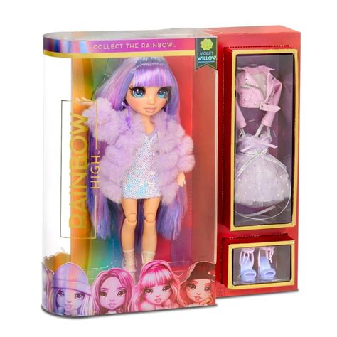 Muñeca Rainbow High Morada Walmart