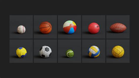 Props Collection Ball Iclone Scenes And Props Reallusion Content Store