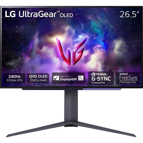 Lg In Ultragear Oled Hz Qhd Gaming Monitor With G Sync Gs Qe