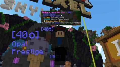 Hitting Star In Hypixel Skywars Youtube