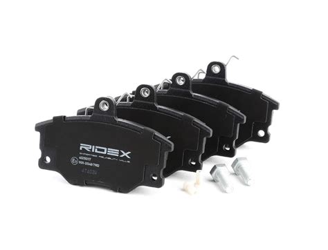 Brake Pad Set Ridex Front Axle Prepared For Wear Indicator B