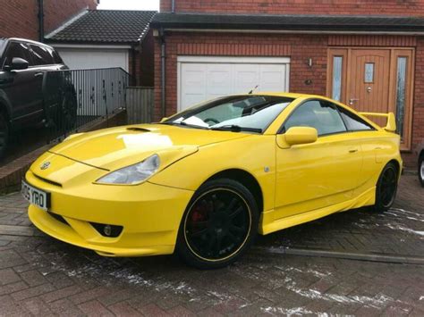 Toyota Celica Gt 18vvti 190 Rare Yellow Service History In