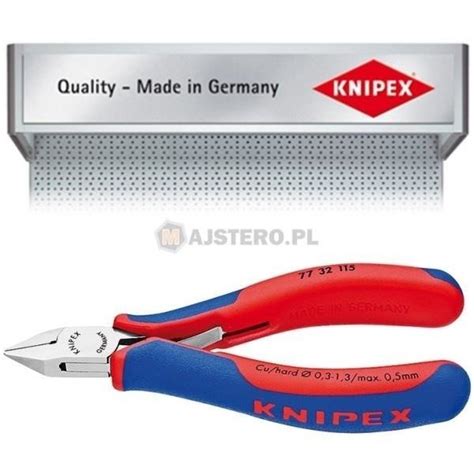 Precyzyjne Szczypce Tn Ce Boczne Dla Elektronik W Z Ma Faz Knipex