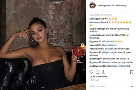 Selena Gomez Deleted Her Most Liked Instagram of Herself With a Cocktail