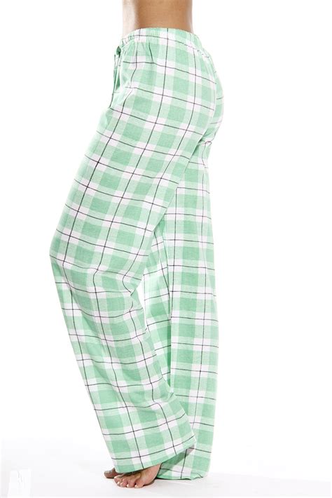 Just Love Womens Plaid Pajama Pants In 100 Cotton Jersey