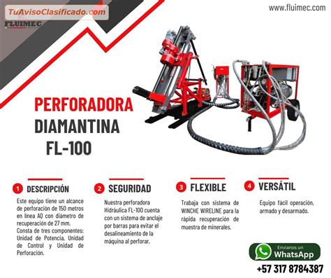 Perforadora Hidraulica Fl Para Actividades De Exploraci N En