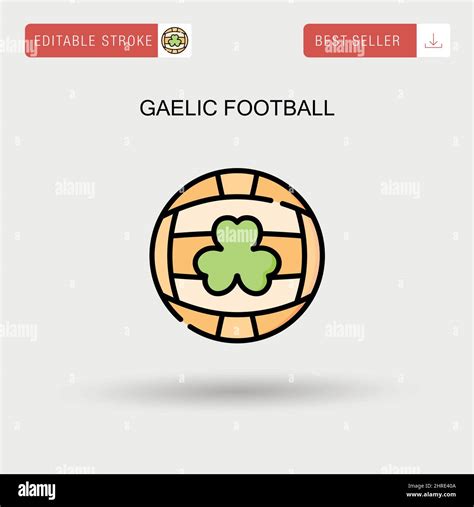 Gaelic Football Field Stock Vector Images Alamy