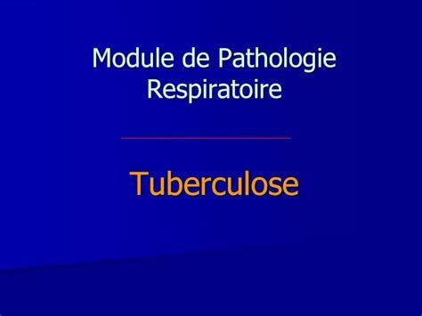 Pdf Module De Pathologie Respiratoiresnowratmfreefresi2a