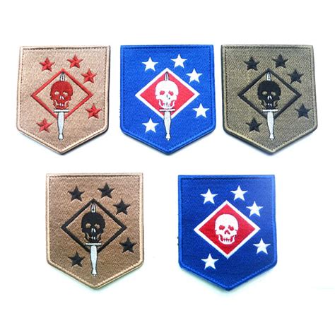 USMC/ the United States Marine Corps commando /MARINE / RAIDERS badge embroidery the tactical ...