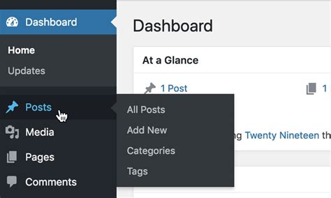 Getting Started With The Wordpress Admin Dashboard