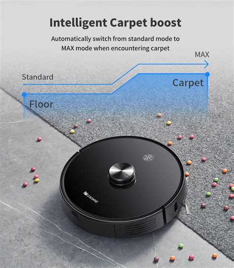 Proscenic M7pro Laser Navigation Robot Vacuum Cleaner 2700pa With Wet