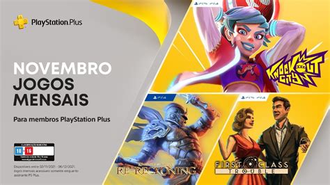 Jogos Do Ps Plus De Novembro J Est O Dispon Veis Pra Baixar