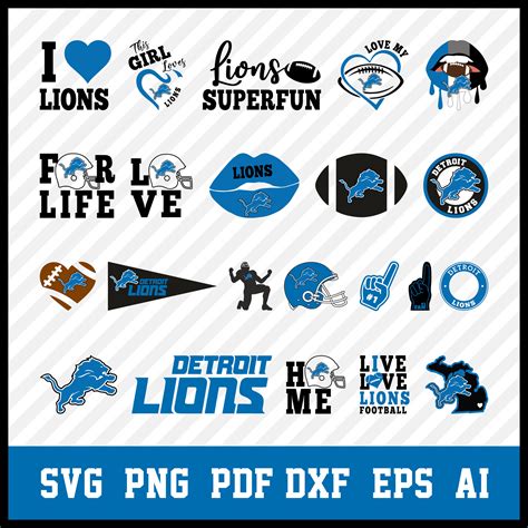 Detroit Lions Logo - Detroit Lions Svg - Detroit Lions Clipa - Inspire Uplift