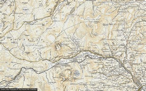 Historic Ordnance Survey Map of Capel Celyn, 1902-1903