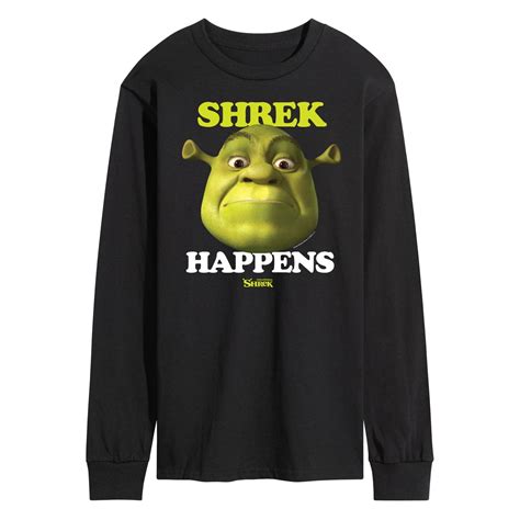 Shrek Shrek Happens Meme Men S Long Sleeve T Shirt