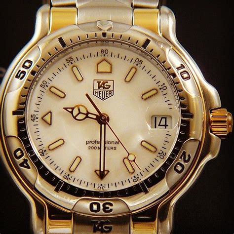 Tag Heuer Full Size Man K Solid Gold Stainless Steel With A