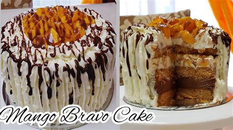 Mango Bravo Cake Ala Contis Mango Cake Cake Idea Cake Business