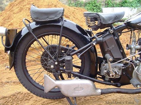 Raleigh 1929 Model 21 Muffler And Drive Train