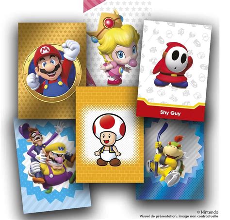 Id Panini Super Mario Trading Cards Pochettes Cartes