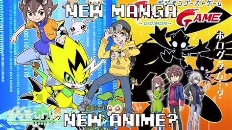 New Digimon Anime And Manga Ghost Game And Dreamers Youtube