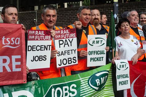 Why Are Rail Workers Striking Today The Train Strike Explained And How