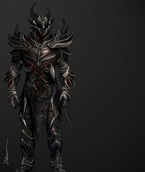 Daedric Armor (Skyrim) by Blueraven90 on DeviantArt