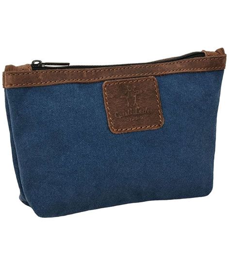 Trousse De Toilette Homme Cuir Coton Bleu Gusti Cuir Man Itself