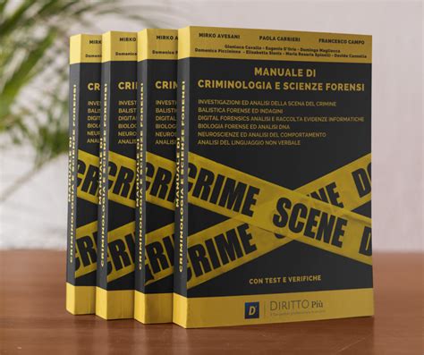 Manuale Criminologia E Scienze Forensi Forensic Science Academy