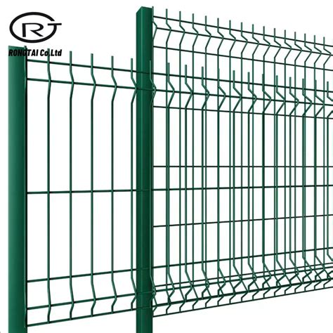 Welded Wire Mesh Fence Hot Dip Galvanized Pvc Coated Panel Fence