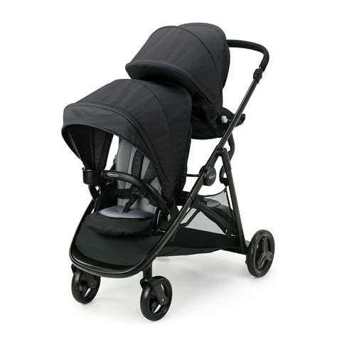 Graco Ready Grow Lx Double Stroller Features Bench Seat And