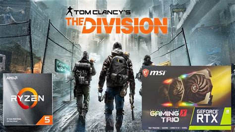 Tom Clancy S The Division Rtx Super Ryzen P Youtube