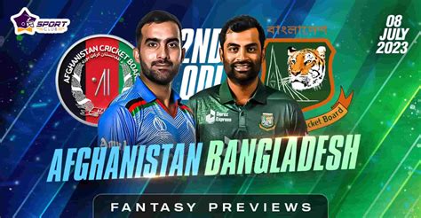 Bangladesh Vs Afghanistan 2nd Odi 2023 Dream Xi Predictions Fantasy