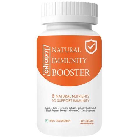 Buy Ontodot Natural Immunity Booster Tablets With Amla And Zincfor