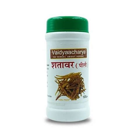 Vaidyaacharya Herbal Yellow Shatavari Powder 100 G At Rs 370 Gram In