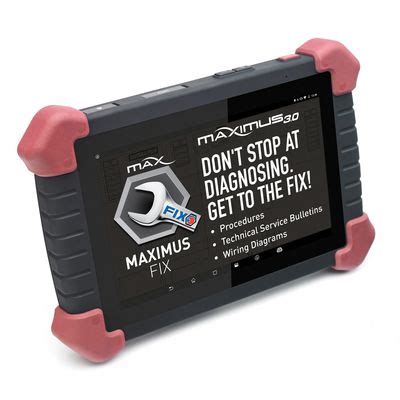 MAXIMUS 3 0 DIAGNOSTIC SCAN TOOL MDMAX3 Matco Tools