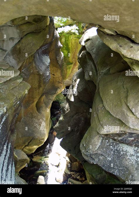 Natural Bridge State Parknorth Adamsma Stock Photo Alamy