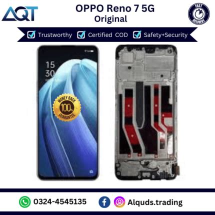 Oppo Reno 7 5G Oled Incell Original Alqudstrading AQT