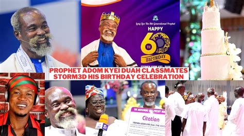 Wow Prophet Adom Kyei Duah 60th Birthday Party Full Raction As His