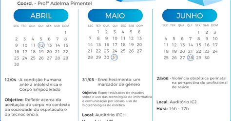 Gepem Acontece Calend Rio Das Linhas De Pesquisa Do Gepem Ufpa Para