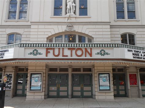 Finished Marquee Project For Fulton Theatre Lancaster Pa