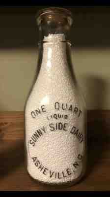 Sunny Side Asheville Milk Bottle