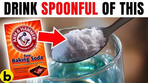 Drink A Spoonful Of Baking Soda See What Happens To Your Body Youtube